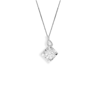 Halskette I Gioielli del Sole Dame in Weißgold Diamante 0.08 Ct CLGRIF08 - CLGRIF08